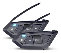 Comprar 2 Packs Ejeas Ms20 Casco Moto Walkie-talkie