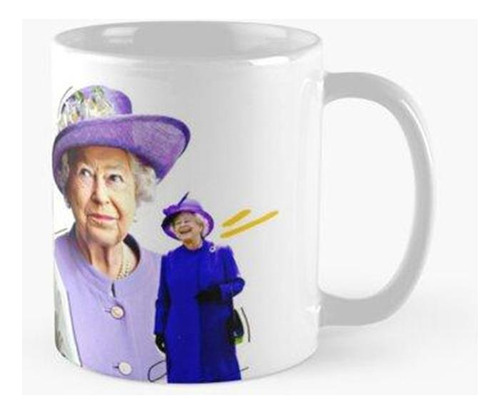 Taza Reina Isabel Ii - Jóvenes Y Mayores Calidad Premium