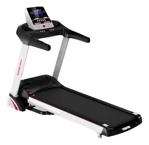 Trotadora A4, Con Inclinación Automática Motor 3hp Lcd Mp3
