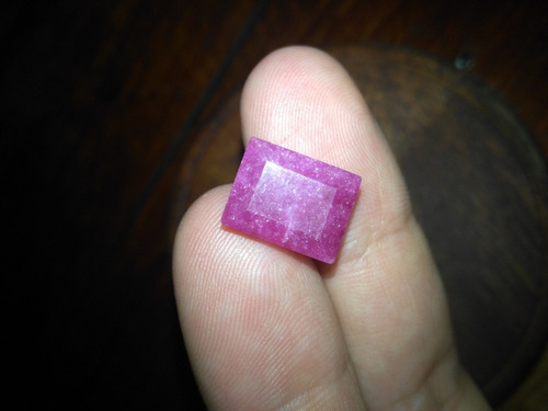 Bixbita Berilio Rojo- Corte Esmeralda - Certificado - 6.60ct