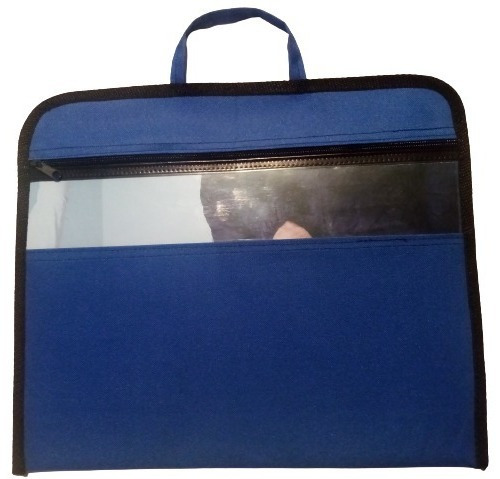 2 Folder Porta Documentos Con Ventana Transparente.