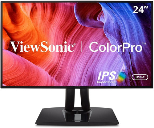 Viewsonic Vp2468a Colorpro Monitor Diseño Grafico 60hz 24 In