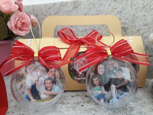 Bolinhas De Natal Personalizadas Com Foto