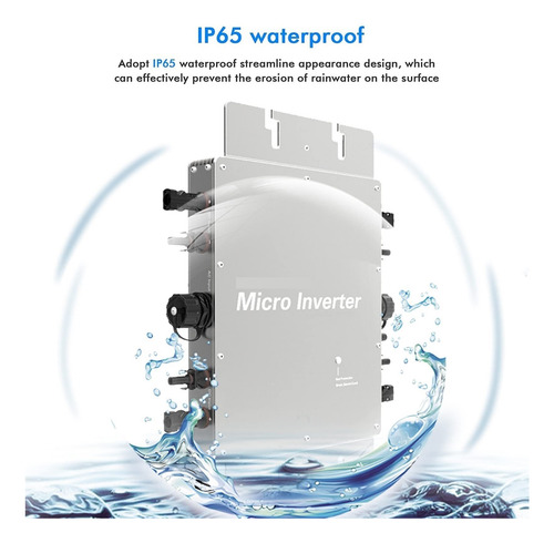 2000w Micro Inversor Solar,mppt Grid Wifi Microinversor Ip65
