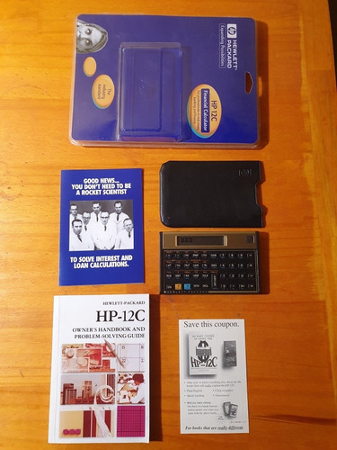 Calculadora Financiera Hewlett Packard Hp 12 C Funciona Todo