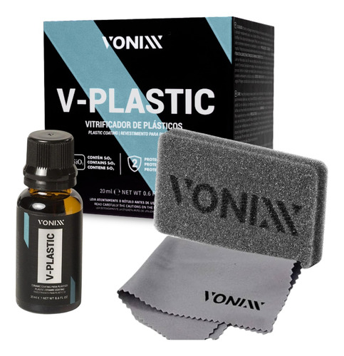 V-plastic Vonixx Vitrificador Automotivo 20ml Alta Proteção