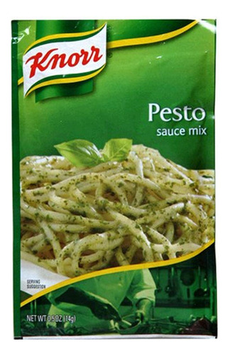 Knorr, Mezclar Salsa De Pesto Pasta, 0,5 oz (pack De 12)