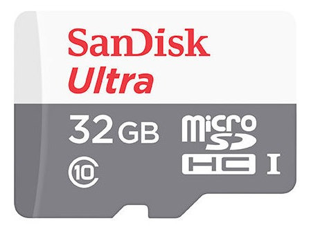 Imagen 1 de 1 de Memoria Micro Sd Sandisk Sdhc Ultra 32gb Clase 10
