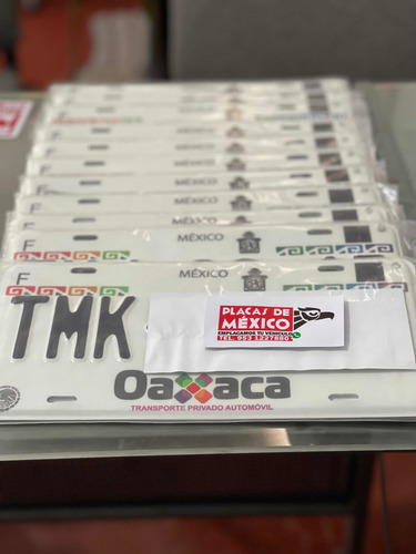 Imagen 3 de 10 de Placas De Oaxaca