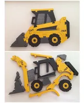 Comprar Juego Didactico Rompecabezas Maquinas Construccion Mdf.
