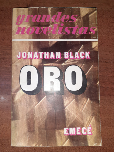 Libro De Jonathan Black- Oró 