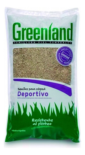 Semillas De Cesped Deportivo Alto Transito 500gr Greenland