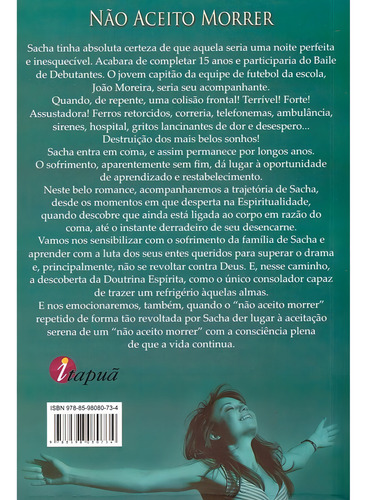 Não Aceito Morrer: Não Aplica, de : Agnaldo Cardoso. Série Não aplica, vol. Não Aplica. Editora ITAPUA, capa mole, edição não aplica em português, 2012