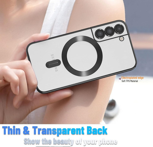 Protector Para Samsung S20fe Iman Para S20 Fe Camara Funda Negro S20 Fe