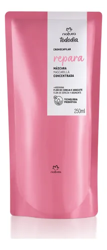 Refil Máscara Hidratante Reparadora Natura Tododia Flor de Cereje...