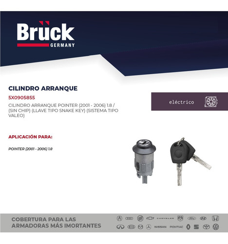 Cilindro Switch Ignicion Arranque Pointer 2006