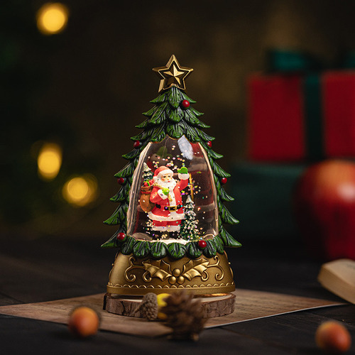 2024 Bola De Cristal De Nieve Regalo De Navidad