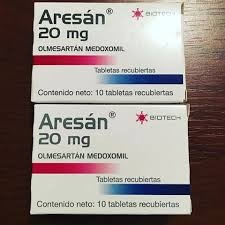 Aresàn 20 Mg Omelsartan Medoxomil Biotech