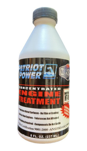 Aditivo Anti Fricción Patriot Power 8 Oz