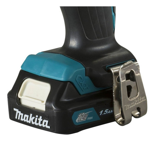 Imagem 3 de 5 de Parafusadeira Furadeira Impacto 2 Bat 12v Makita Hp331
