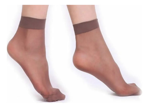 30 Pares Tobimedias Transparentes Calcetines Mujer Unitalla