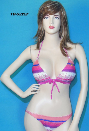 Trajes De Baño Con Bikinis/cachetero/hilo Set De 2 Pcs