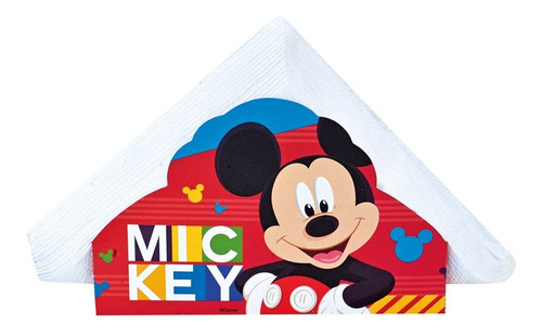 Mickey Mouse Servilletas De Papel Con Servilletero Estampado