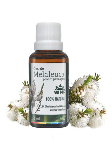 Óleo De Melaleuca Wnf 30ml Pronto Para A Pele