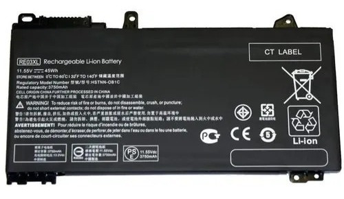 Bateria Laptop Hp Re03xl Hp Probook 430 440 445 450 455r G7 