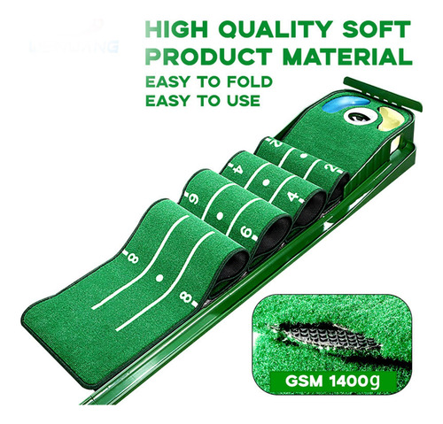 Putting Green Para Interiores, Tapete De Golf Con