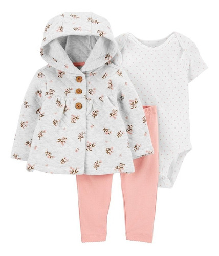Carters 3-pack Quilted Little Cardigan Set