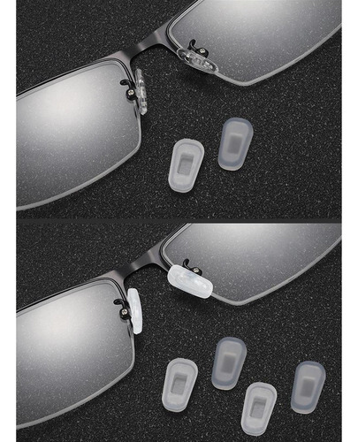 10 Pares De Almohadillas Para La Nariz De Lentes De Silicona