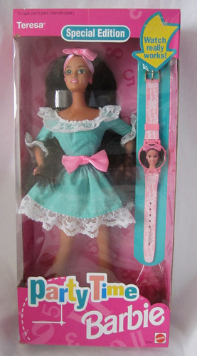 Producto Generico - Mattel Barbie Fiesta Tiempo Teresa