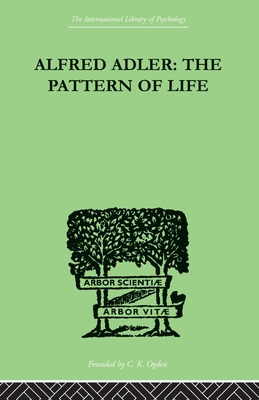 Libro Alfred Adler: The Pattern Of Life - Wolfe, W. Beran