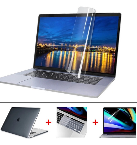 Paquete 4 En 1 Macbook Air 13 A1932 A2179 A2337