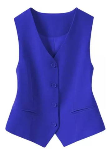 Chaleco De Vestir Dama Mujer Uniforme Ejecutiva Secretaria