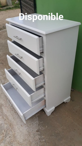Imagen 4 de 4 de Biuro En Madera Color Blanco