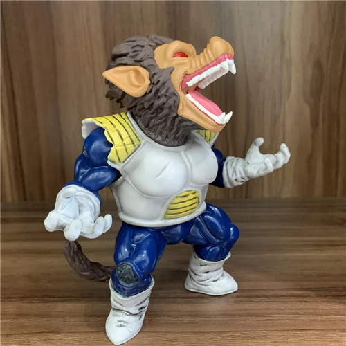 Figura Do Macaco Rugindo De Dragon Ball Vegeta, Boneca Goril