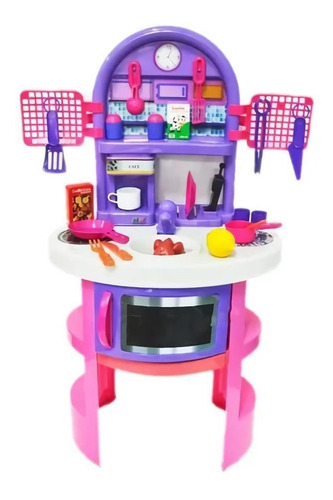 Imagen 2 de 10 de Juguete Mi Primer Cocina New Plast Original Con Accesorios