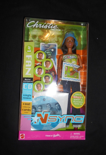 Barbie Christie  2000 Nsync Fan Numero Uno Muñeca Doll 