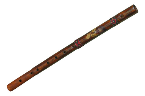 Flauta Traversa Bansuri En Eb 308hz Natural De Caña
