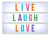 Comprar Cartel Luminoso Led Pizarra  Light Box Cine Letras 