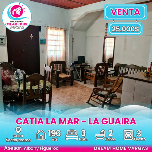 Casa En Venta  Sector Mamo- Catia La Mar  La Guaira