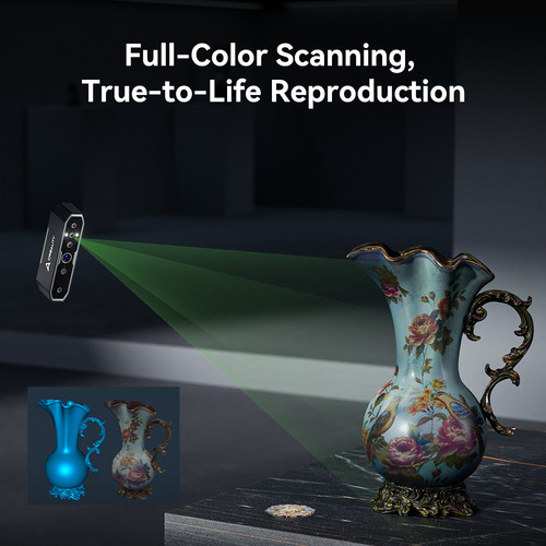 Escáner 3d Creality Cr-scan Otter Con Precisión De 0,02 Mm