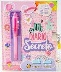 Libro Mi Diario Secreto Rosa