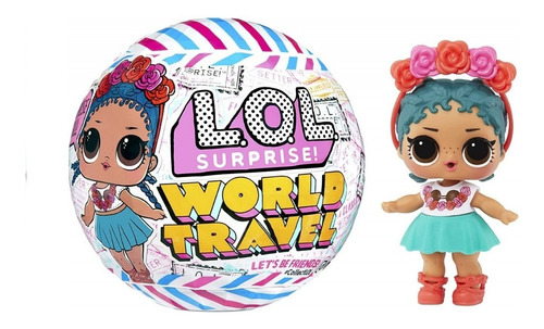 Muñeca Lol Surprise World Travel Viaje Mundial Original