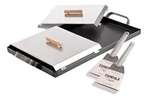 Comprar La Planchetta ® + 2 Espátulas + Juego De Tapas Color Gris Oscuro