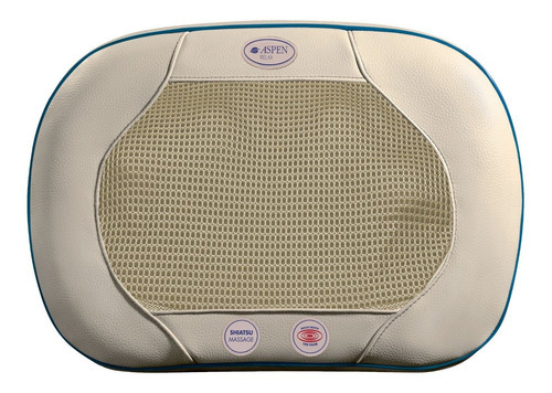 Almohadon Masajeador Aspen Cm3200 Shiatsu Con Calor Color Gris