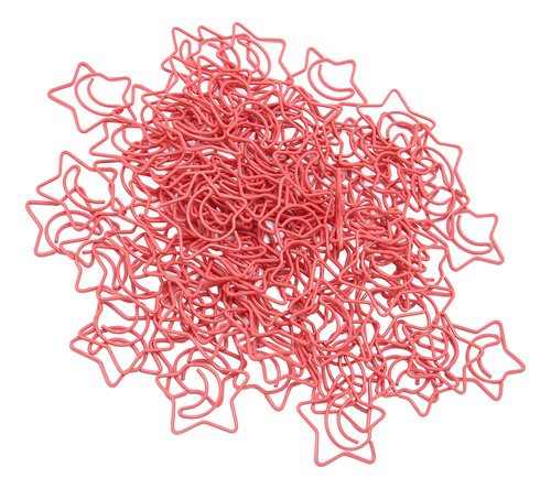 Clips De Papel Con Forma De Estrella, 100 Unidades, Antidesl