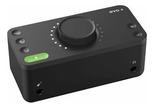 Interfaz de audio Interface Interface de Áudio Audient evo 4 127V negra 1.ª gen